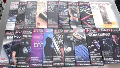 various-Sound on Sound mags x33 17-21